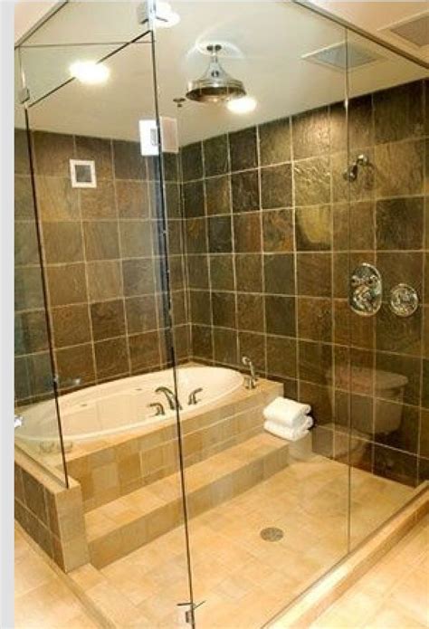 Love this idea! | Bathroom tub shower combo, Bathroom tub shower, Tub shower combo