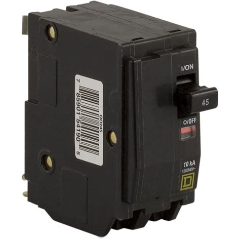 Square D Qo 45-Amp 2-Pole Standard Trip Circuit Breaker at Lowes.com