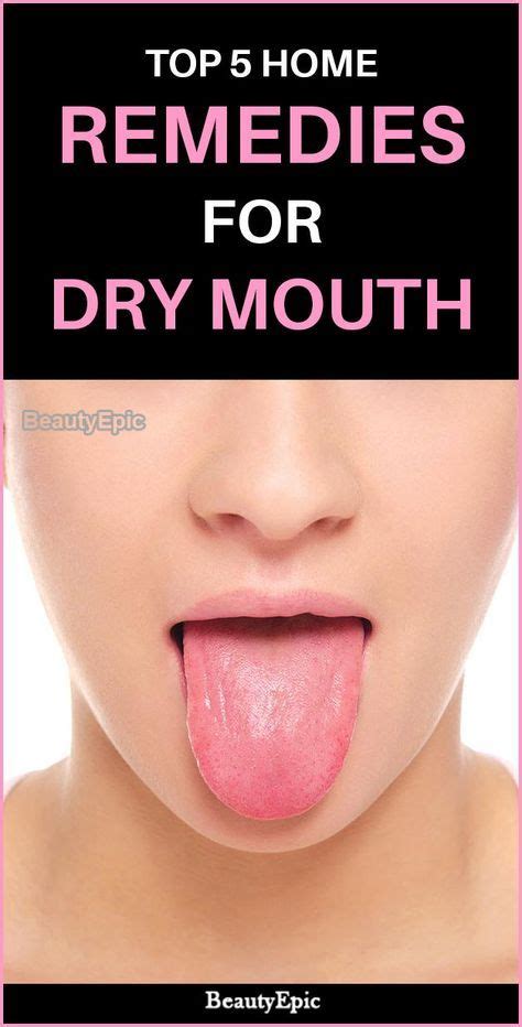 Top 5 Effective Home Remedies To Cure Dry Mouth | Remedies for dry ...