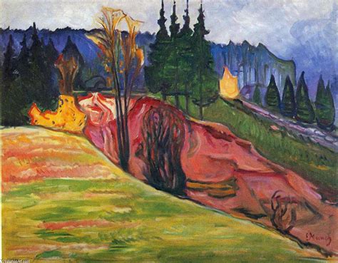 Artwork Replica | From Thuringewald, 1905 by Edvard Munch (1863-1944 ...