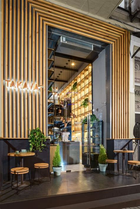 Gallery of TAKAVA coffee-buffet / YUDIN Design - 1 | Modern coffee shop ...