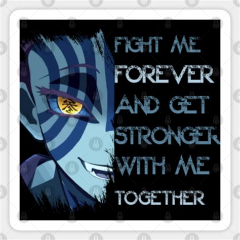 Akaza demon slayer quote Rengoku - Akaza - Sticker | TeePublic