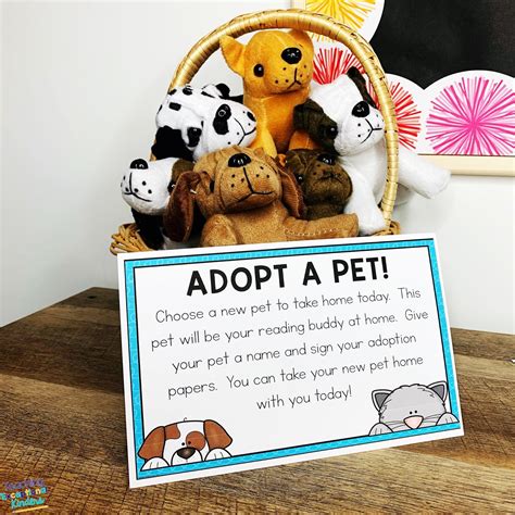 How To Set Up An Adopt a Reading Buddy Stuffed Animal Activity for ...