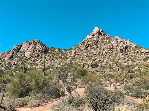 Hiking Pinnacle Peak Trail in Scottsdale