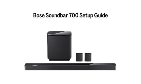 How to Setup Your Bose Smart Soundbar 700 | Your Own Consumer