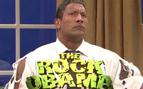 Dwayne Johnson Plays 'The Rock Obama' in 'Saturday Night Live' Sketch ...