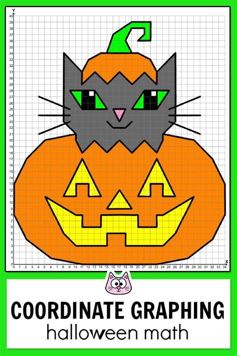 Practice plotting ordered pairs with these fun and engaging Halloween differentiated ...