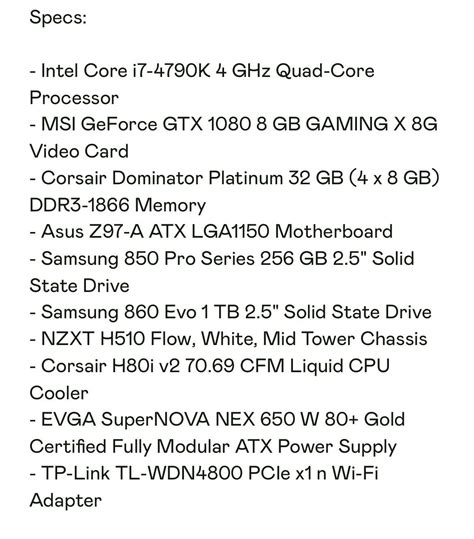 Gaming pc specs any good? Looking to use for streaming, gaming and ...