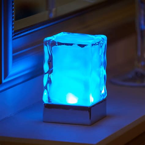 Auraglow Rechargeable Cordless Colour Changing LED Table Lamp – GLACIER - Auraglow LED Lighting