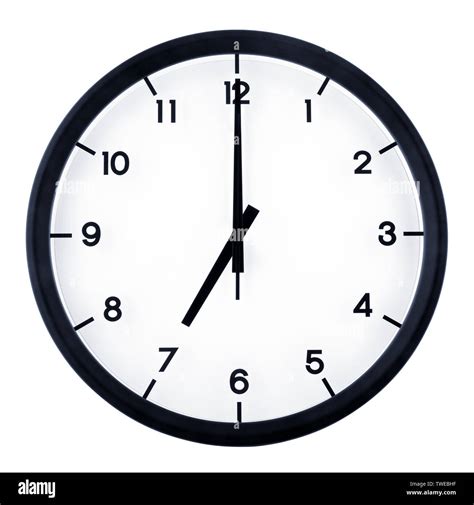 Seven oclock Cut Out Stock Images & Pictures - Alamy