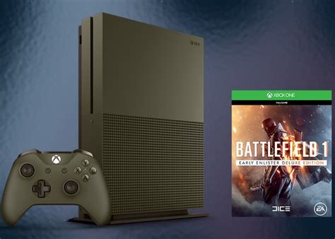 Xbox One S Battlefield 1 Special Edition Bundle Unveiled (video) - Geeky Gadgets