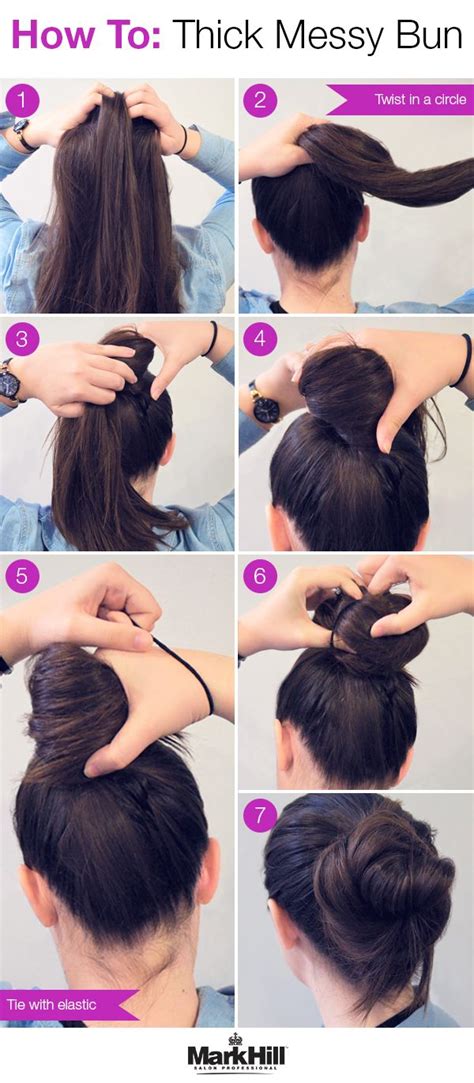 Achieve that perfectly unput messy bun by following a few easy steps. | Easy hairstyles, Hair ...