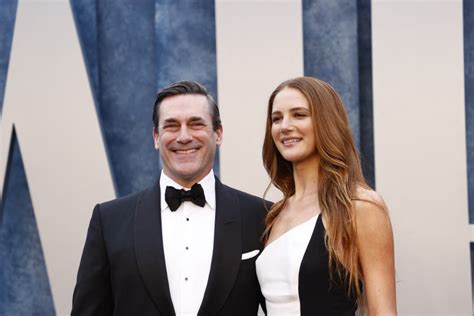 Jon Hamm Says He Was Excited to Marry Anna Osceola