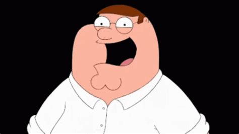 Peter Griffin Family Guy Happy Head Spin GIF | GIFDB.com