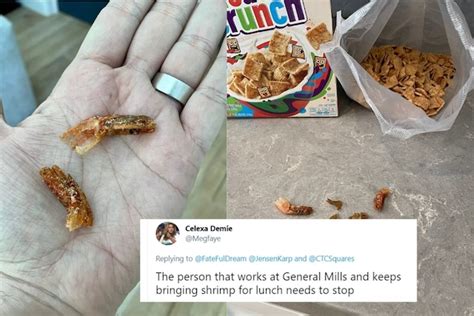 Man Finds Shrimp Tail in His Breakfast Cereal Box, Viral Tweets Unleash ...