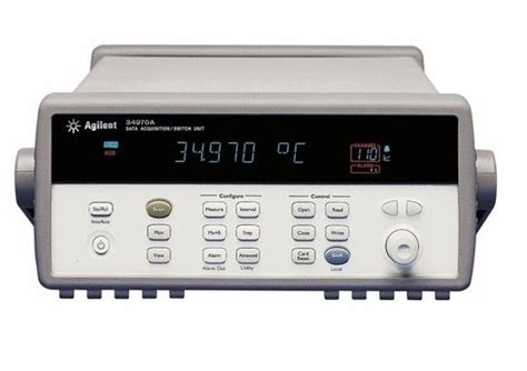 34970A Agilent Data Logger Used