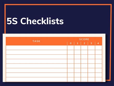 5S Checklists Template: FREE 5S Audit Checklist For Your Manufacturing ...