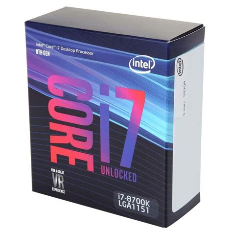 Intel Core i7-8700K 8th Gen