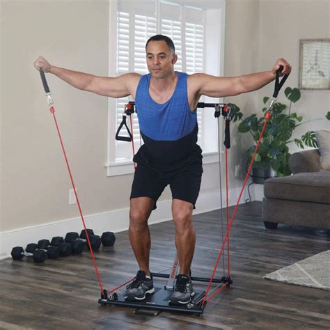 Perfect Trainer by Tony Little Portable Foldable Home Gym Resistance...