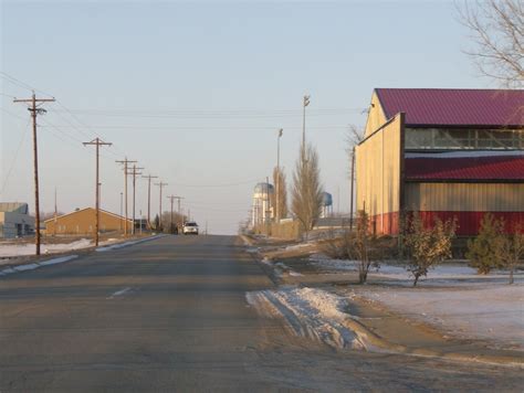 Eagle Butte, SD : North Toward The High School photo, picture, image ...