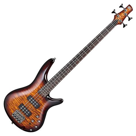 Ibanez SR400EQM 4-String Humbucker Electric Bass - Dragon Eye Burst | The Guitar Hangar