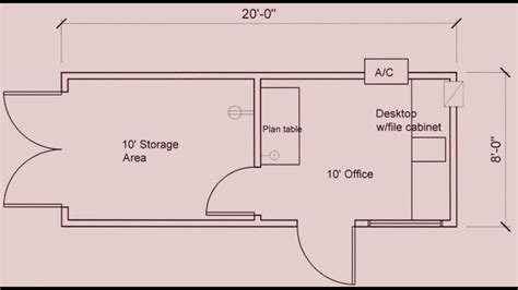 Layout for 20x8 storage container office in 2019 | Container office, Office plan, Storage containers