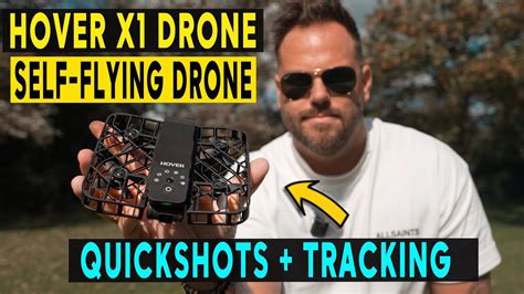 NEW SELF-FLYING DRONE! HOVER X1 Review! SO MUCH FUN! - YouTube