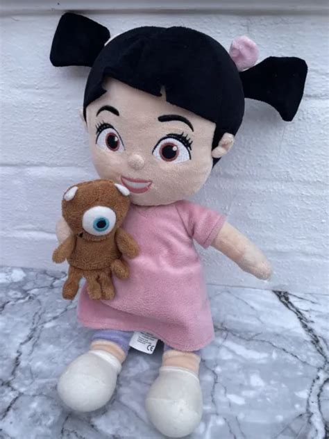 DISNEY STORE MONSTERS Inc Boo with Little Mikey Soft Toy Plush 12” £14.99 - PicClick UK