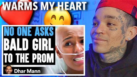 Dhar Mann - No One Asks BALD GIRL To The PROM, What Happens Is Shocking [reaction] - YouTube