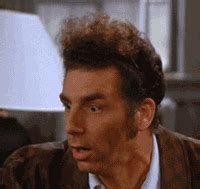 Kramer GIF - Kramer Shocked Seinfeld - Discover & Share GIFs