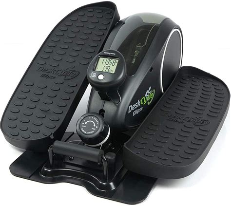 DeskCycle Ellipse: Under Desk Elliptical Machine - Mini Seated Exercise Equipment - Easy Setup ...