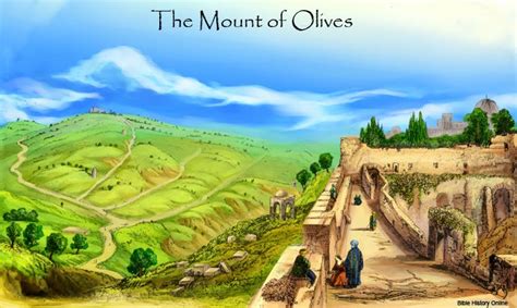 Mount Of Olives Map