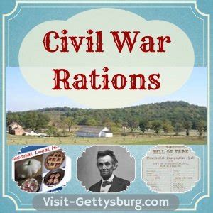 Civil War Rations, Hardtack, and Civil War Diseases - Visit Gettysburg