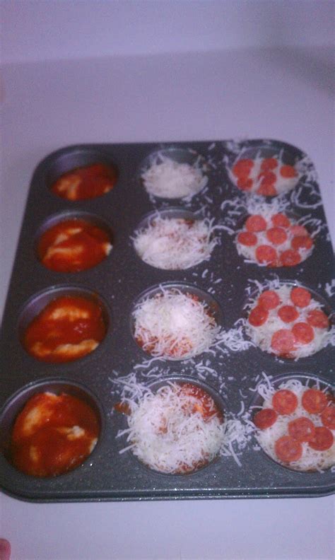 To Pin Or Not To Pin: Cupcake Mold Pizzas