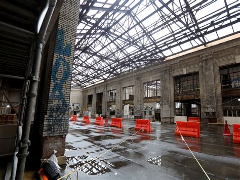 Michigan Central Station: What it looks like during construction