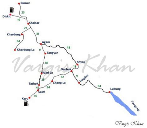 nubra-valley-road-map-2 - Vargis Khan