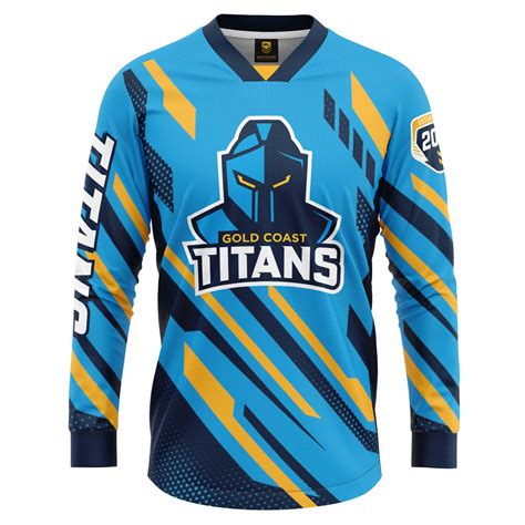 NRL Titans 'Blitz' MX Jersey | Ashtabula