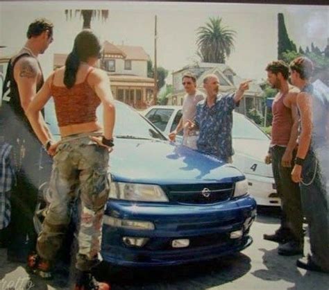 Rare photo behind the scenes of The Fast and The Furious (2001). | Fast ...