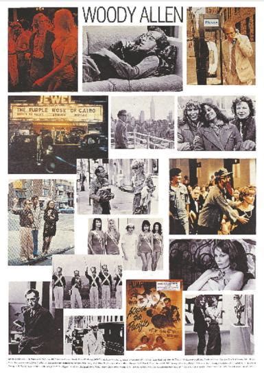 Allen Collage of Woody Allen best movies Poster