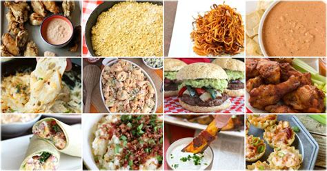 50+ Easy Appetizers and Tailgate Food Ideas