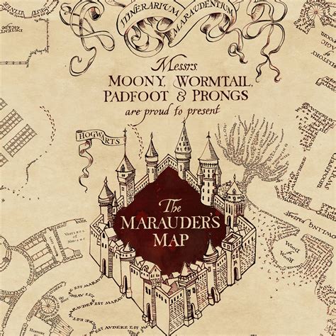 Marauders Map Wallpapers - Top Free Marauders Map Backgrounds - WallpaperAccess