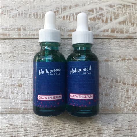 Hollywood Hair Bar | Hair | 2x Hollywood Hair Bar Growth Serum Bottle New Hair Regrowth Oil Oz X ...