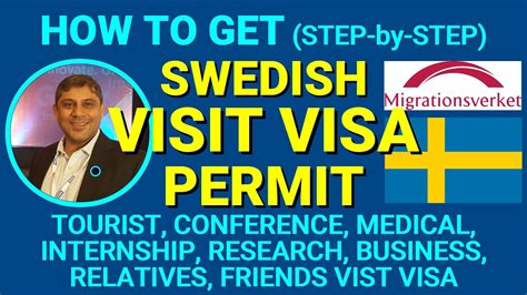 How to get Sweden Visit Visa, Visit Permit, Residence Permit. Visit Sweden #swedenvisa # ...