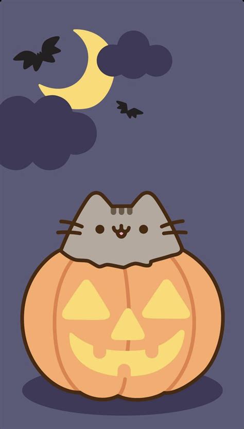 Pusheen Cat Halloween Wallpapers - Wallpaper Cave