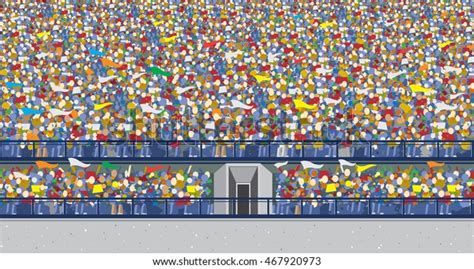 9,459 Stadium Crowd Stock Vectors, Images & Vector Art | Shutterstock