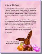 Official Easter Bunny Mail - Personalized Letters From the Easter Bunny