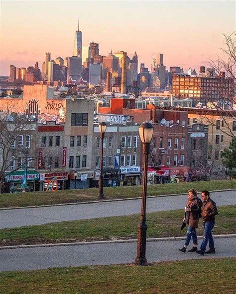 Sunset Park, Brooklyn. Photo via @newyorkcitykopp #viewingnyc #newyork ...