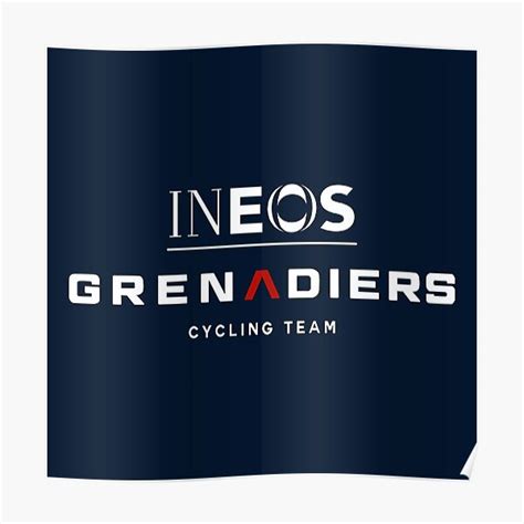 "Team Ineos Grenadier Pro Cycling Team 2023" Poster for Sale by ...