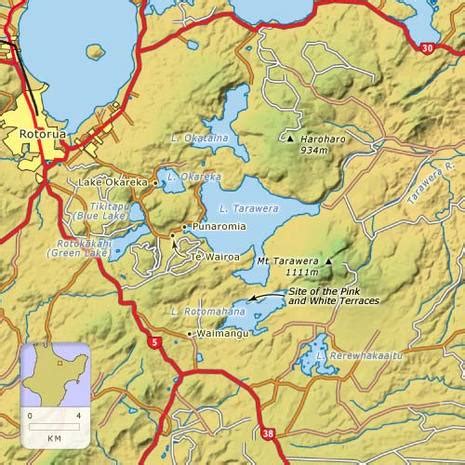 The Eruption of Mount Tarawera - Mount Tarawera Eruption 1886