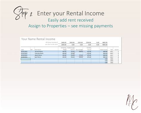 Rental Property Management Bookkeeping Spreadsheet Landlords - Etsy